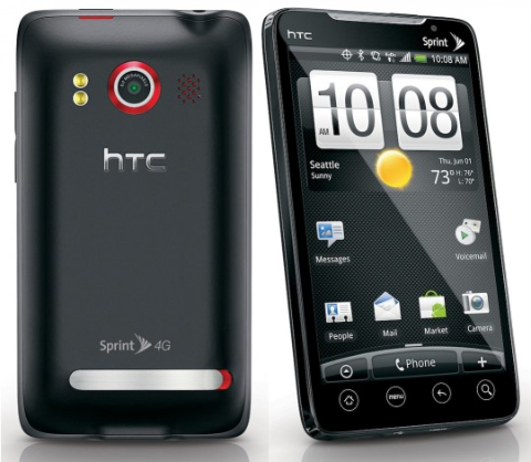 HTC Evo 4G đầu tiên