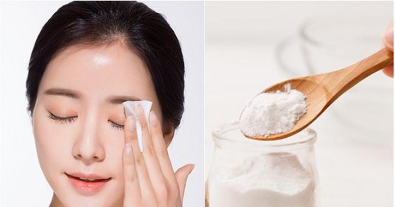 công dụng của baking soda giúp làm trắng da