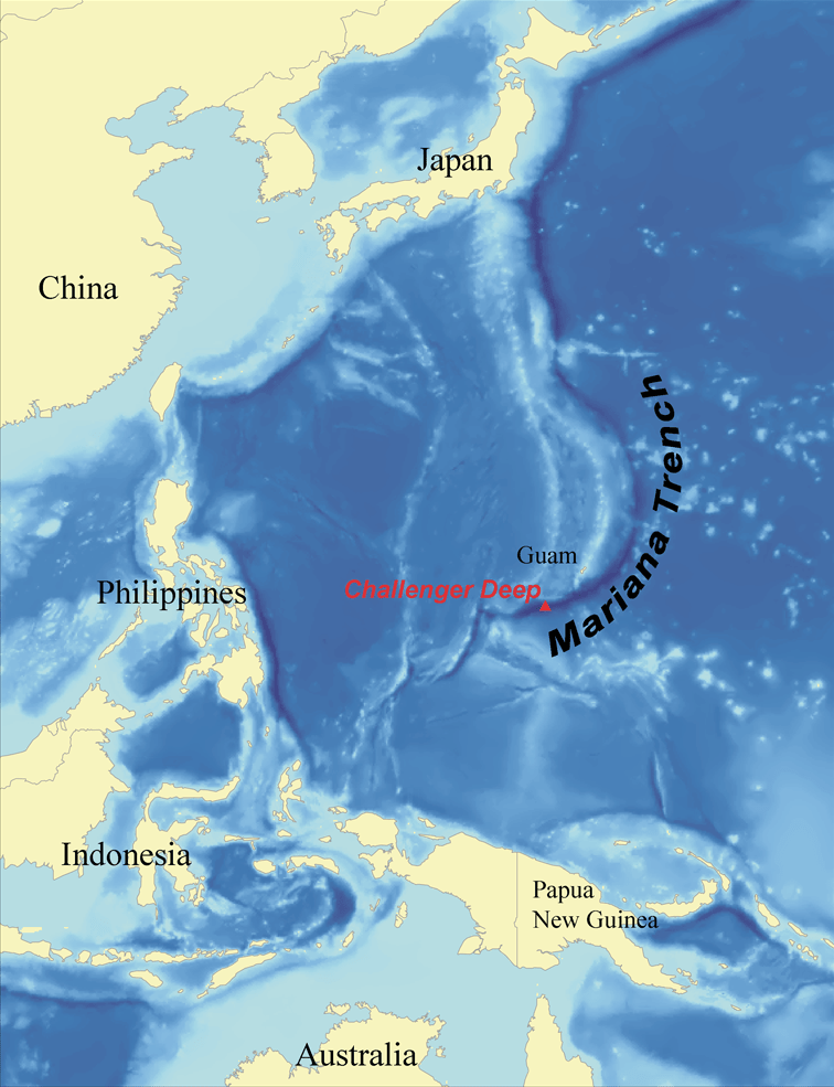 Rãnh Mariana: nơi sâu nhất dưới đáy đại dương có gì?