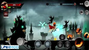 Stickman Legends: Kỹ năng, sức mạnh và tốc độ của một võ sĩ bất bại