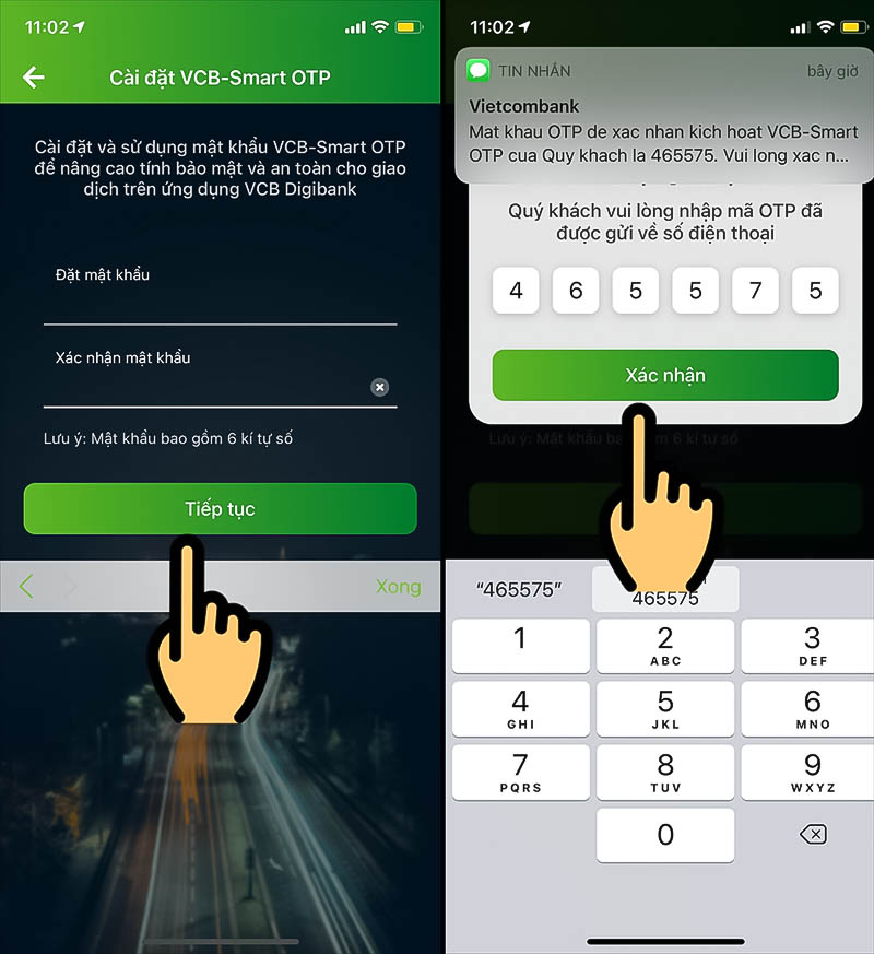 mã smart OTP