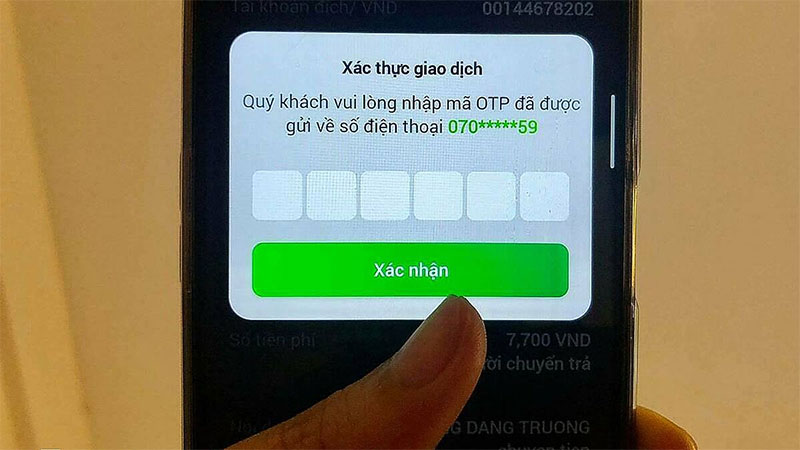 mã sms otp