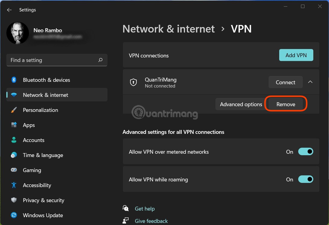 Cách cài và sử dụng VPN trên Windows 11