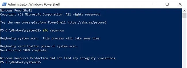 Công cụ sẽ tự động sửa chữa mọi file bị hỏng