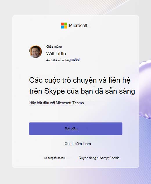 Sử dụng Microsoft Teams