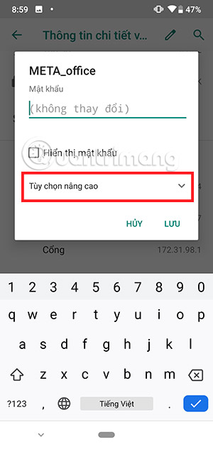 đổi DNS xiaomi