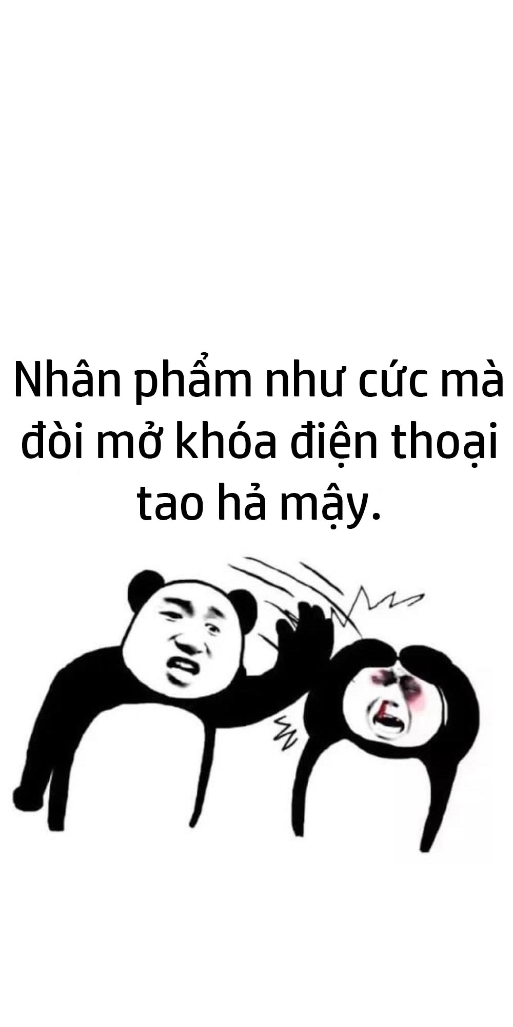 hình mở khóa điện thoại hài hước