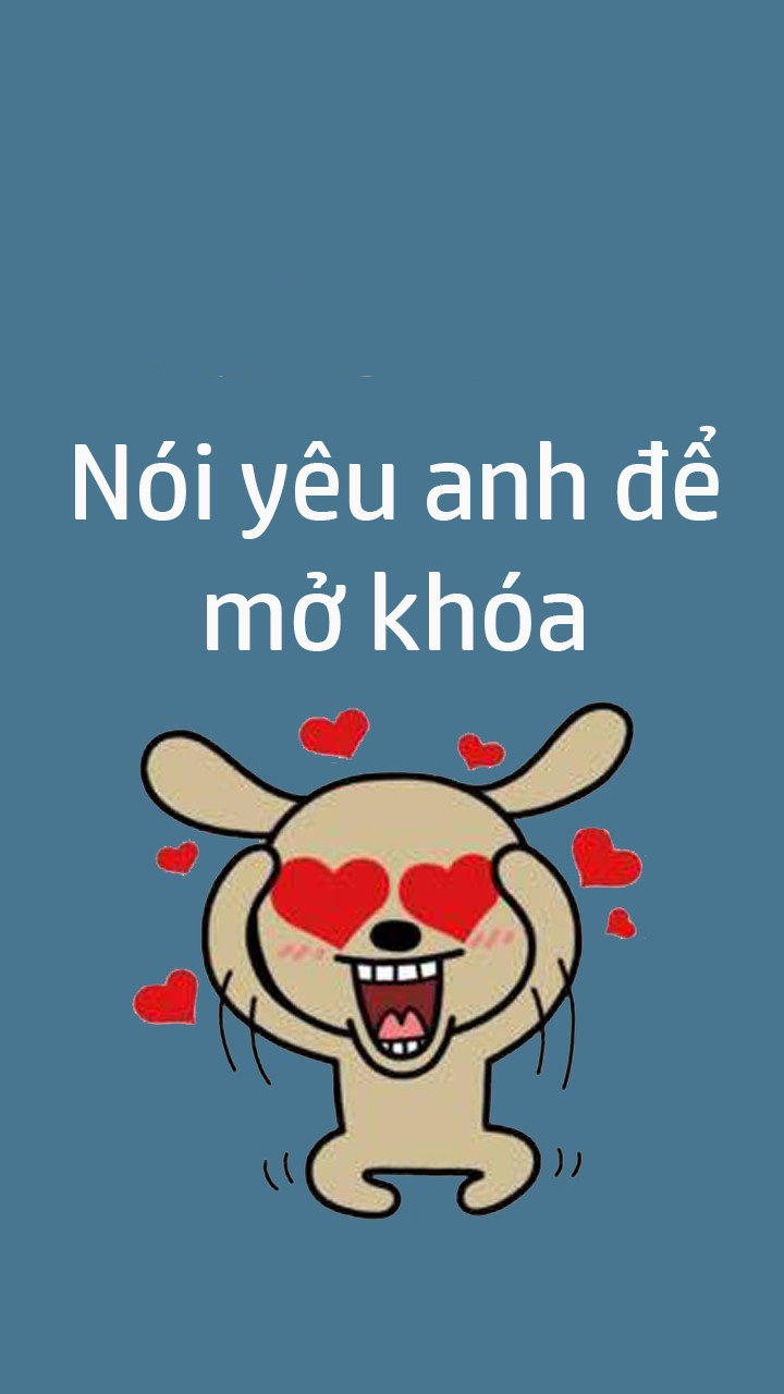 hình mở khóa điện thoại hài hước
