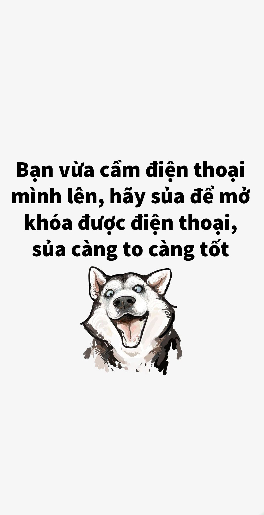 ảnh mở khóa điện thoại hài hước