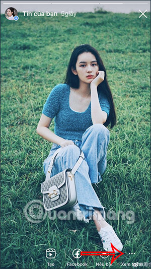 Thêm lượt nhắc trong Instagram