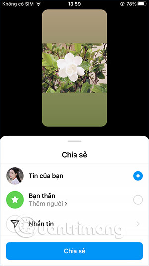 Đăng Story Instagram