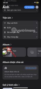 Album trên iPhone