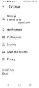 Phiên bản Google Photos hiển thị ở trên là yêu cầu tối thiểu để chỉnh sửa Ultra HDR.