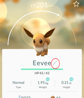 Thủ thuật tiến hóa Eevee
