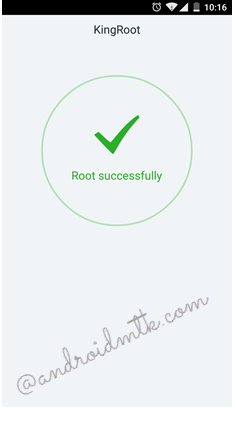 root thành công
