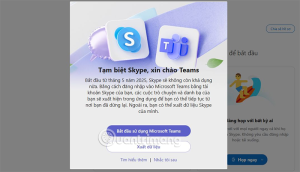 chuyển dữ liệu từ skype sang teams