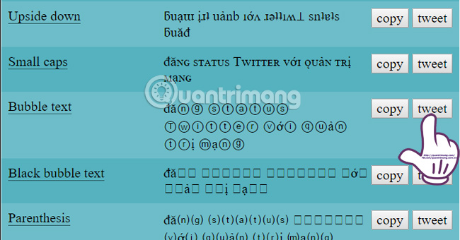 Đăng status Facebook
