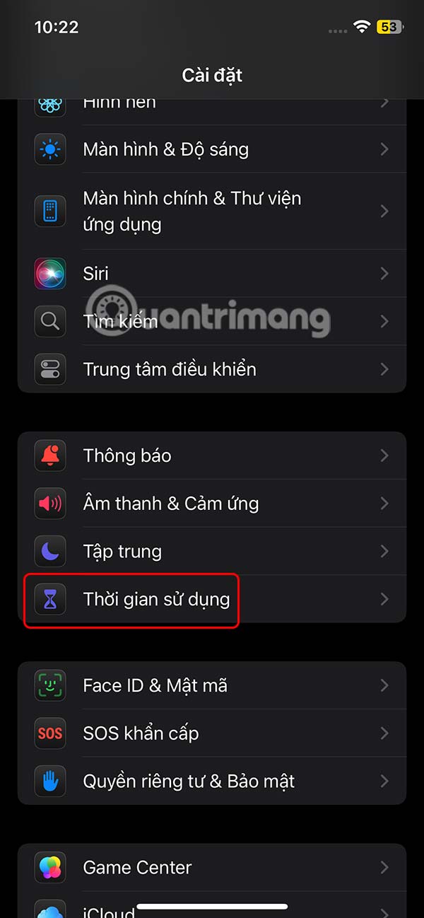 Sử dụng ứng dụng trên iPhone