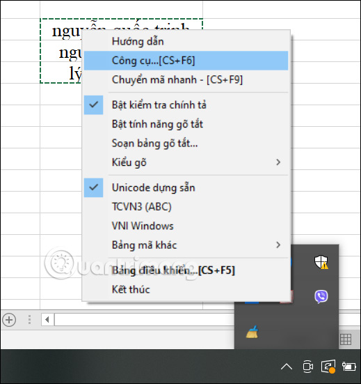 Công cụ Vietkey