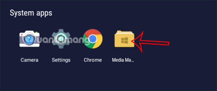 Media Manager trên BlueStacks
